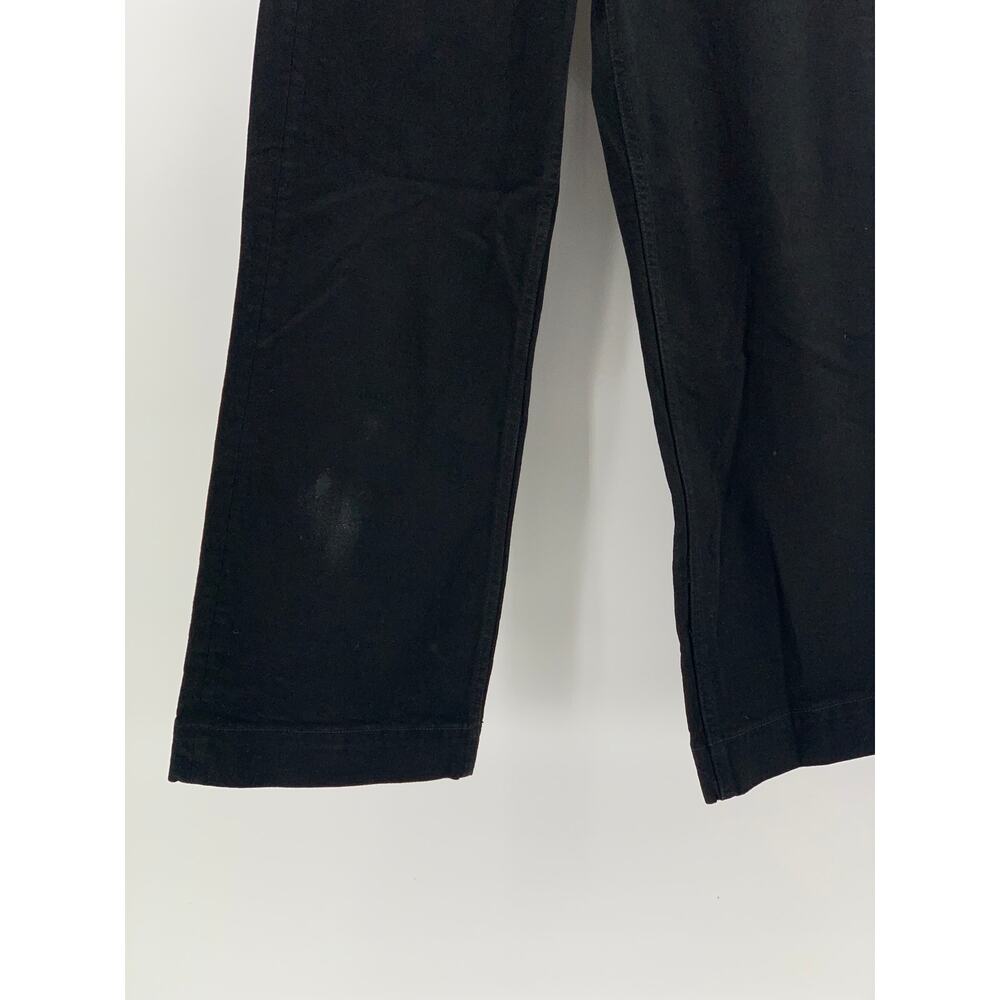 Everlane Women's Black Solid Denim Button-Fly The… - image 8